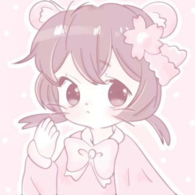 30张粉粉嫩嫩动漫女生头像 戳中少女心的QQ头像合集