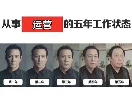 打工人五年状态图鉴：从吴彦祖变苏大强