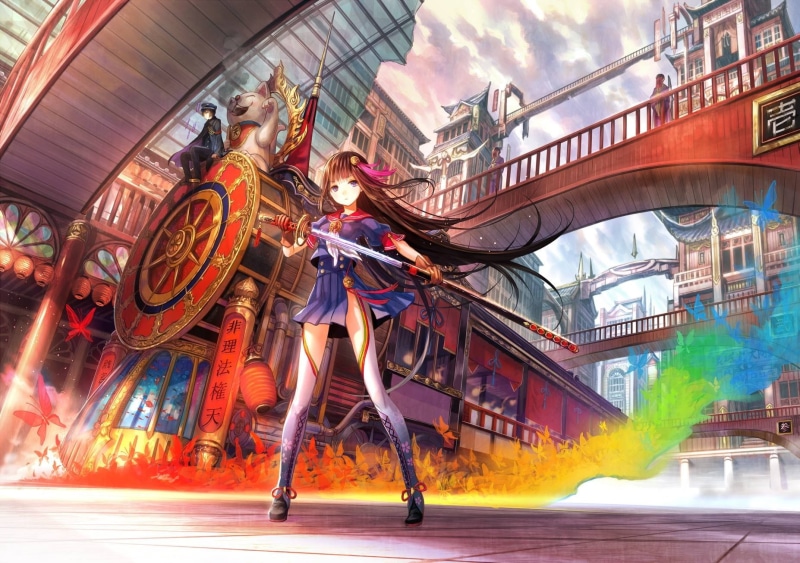东方风动漫少女壁纸合集