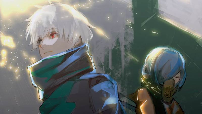 东京吃货：re 4K壁纸来袭！金木研/佐佐木绯世与董香高清壁纸