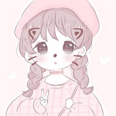 23张超可爱二次元女生头像 高清软萌画风直接戳中少女心