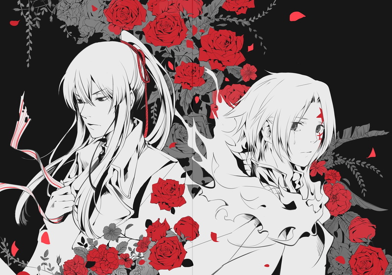 驱魔少年动漫壁纸 神田优与亚连·沃克高清图