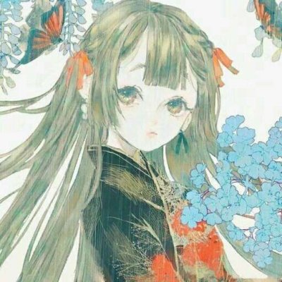 19张高清古风水墨女生QQ头像 氛围感拉满