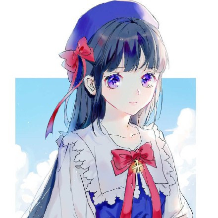 12张高清动漫温柔女生头像 软萌淑女款直接存