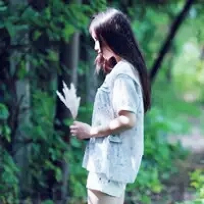 13张个性绿色系女生QQ头像合集