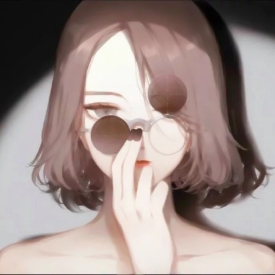 24张高清好看！女生手绘高冷唯美卡通头像合集