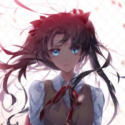 17张高清好看的高冷长发二次元女生头像