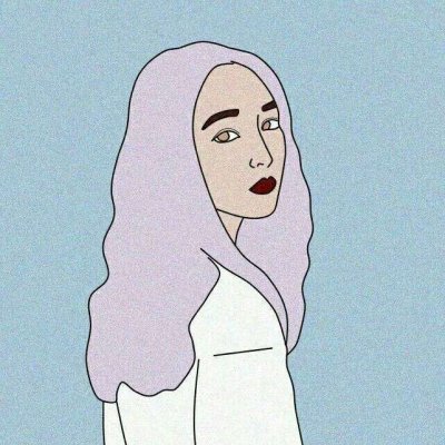 36张高清时尚气质女生卡通头像 氛围感拉满