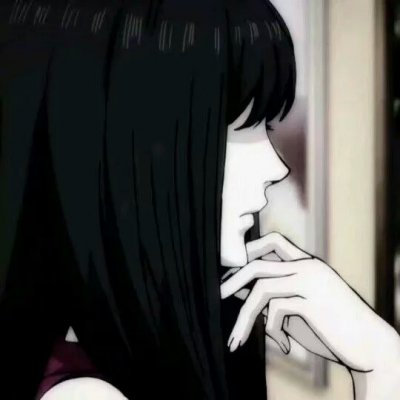 20张高清好看的丧系动漫女生头像精选