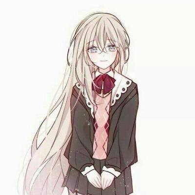 15张高清小清新卡通女生头像 文艺感拉满