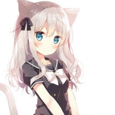 22张超萌猫耳少女动漫头像 软萌呆萌款高清图来了