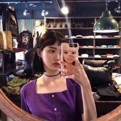 32张高清好看的女生背影侧脸头像合集