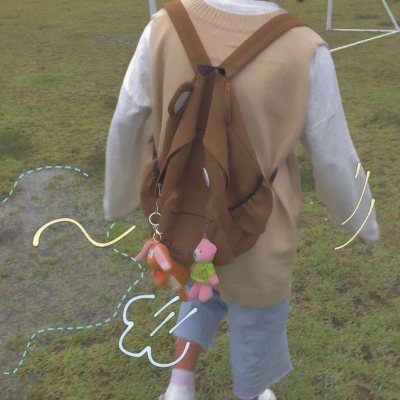 18张高清可爱女生涂鸦头像 潮流感拉满的简约手绘头像