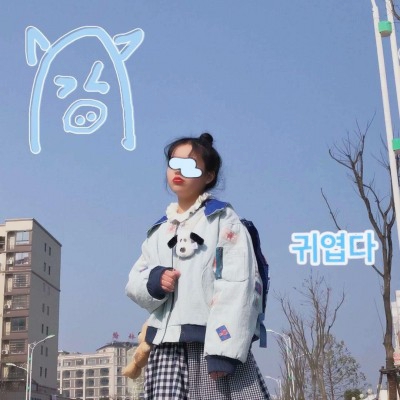 34张高清真人可爱女生QQ头像 软萌感拉满