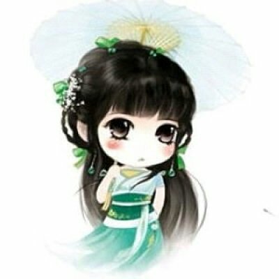 古风Q版呆萌女生头像合集，14张高清古风萌系头像任你选