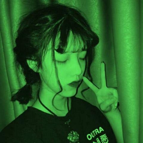女生绿色潮头像合集！20张高清又酷的头像安排上了