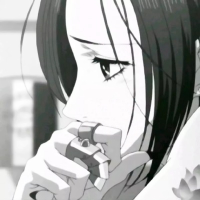 22张高清黑白款！女生卡通霸气超拽头像合集