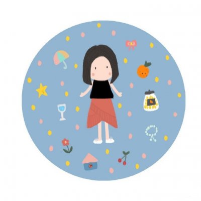 9张可爱小清新女生卡通头像 高清好看直接存