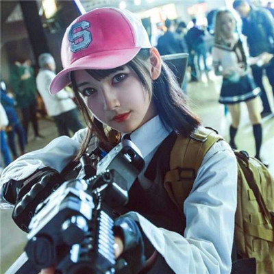 女生cos绝地求生吃鸡头像合集 17张高清好看的游戏头像