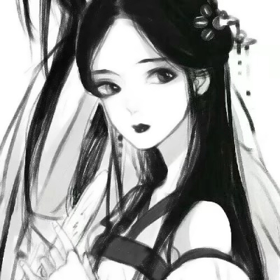 33张高清动漫暗黑高冷女生头像 氛围感拉满