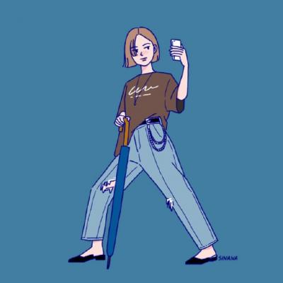 21张可爱好看的女生卡通头像 高清简约款合集