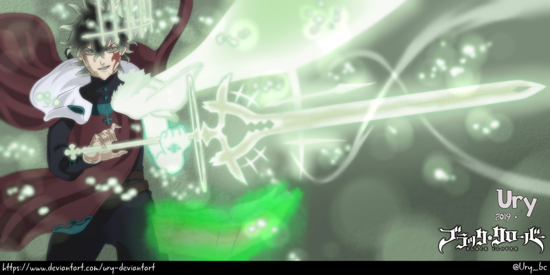 黑色四叶草尤诺 4K动漫壁纸