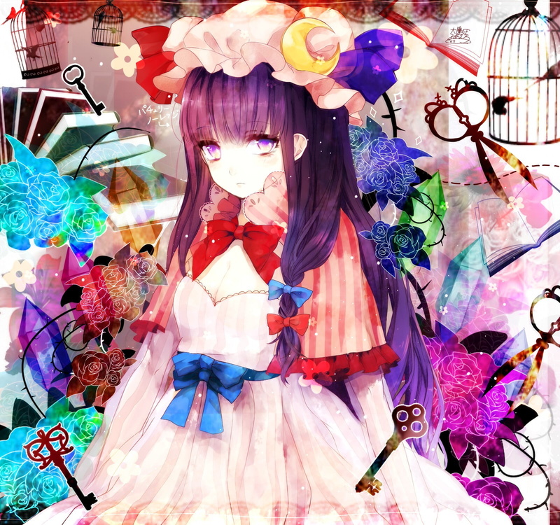 东方Project帕秋莉·诺蕾姬高清壁纸合集