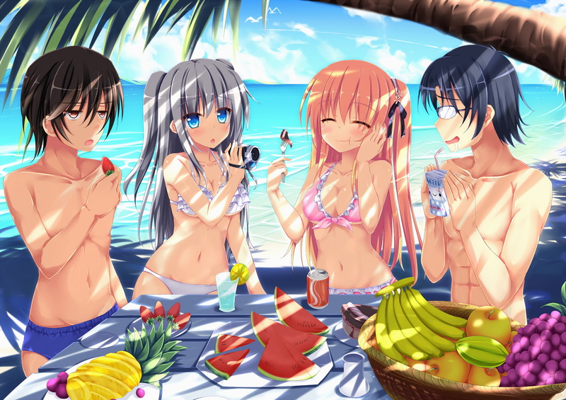 《夏洛特》动漫角色高清壁纸合集 夏日元气画风拉满