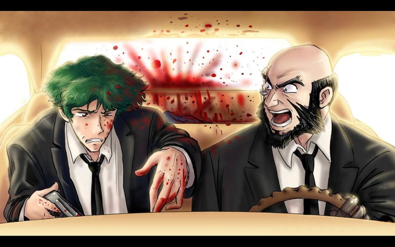 星际牛仔混搭低俗小说 超带感二次元壁纸合集