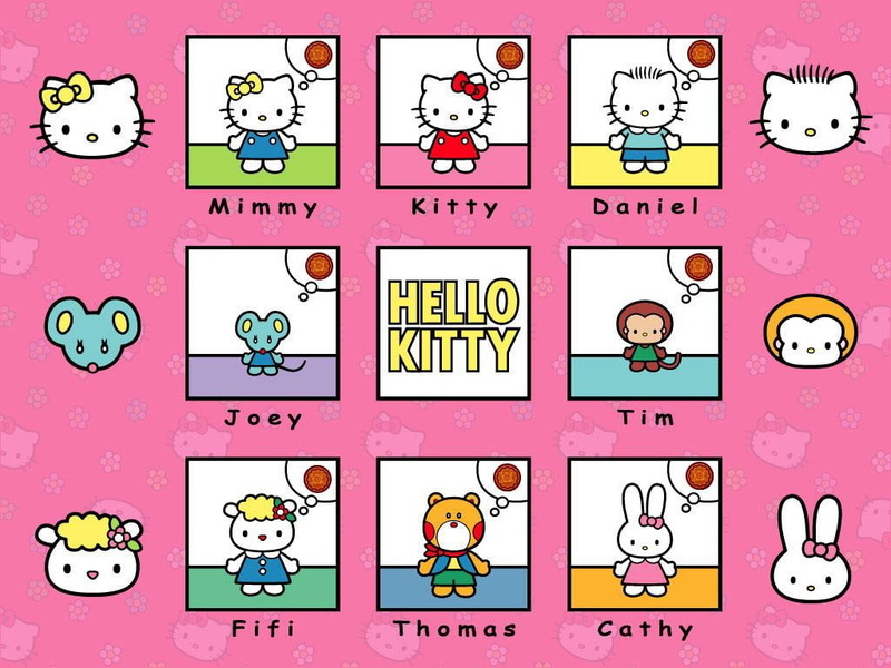 少女心拉满！粉色Hello Kitty壁纸合集
