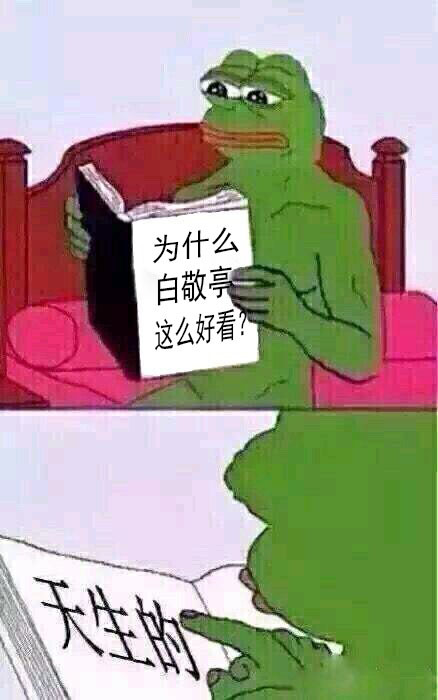 白敬亭粉丝专属表情包合集