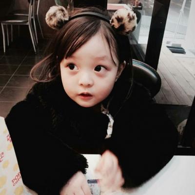 22张高清可爱小萌娃女生头像合集来啦