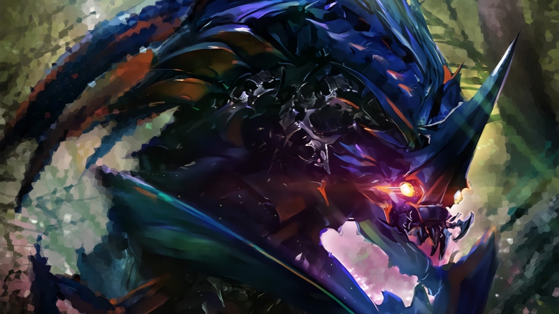 《DOTA》创意动漫风壁纸合集 俯拍特写户外自然多彩画面