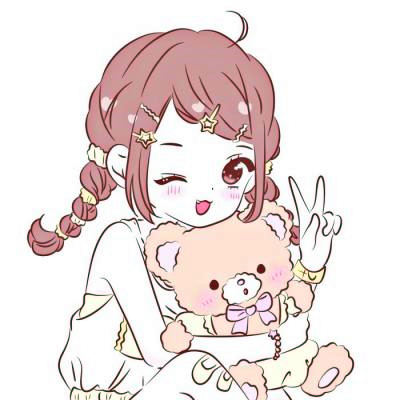 21张超可爱动漫女生QQ头像 高清无水印直接用