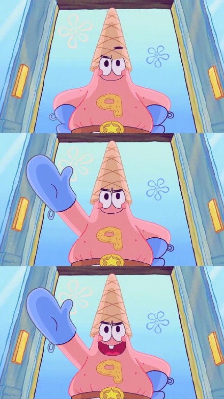 分享一组超治愈的海绵宝宝主题壁纸