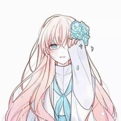 15张高清小清新卡通女生头像 文艺感拉满