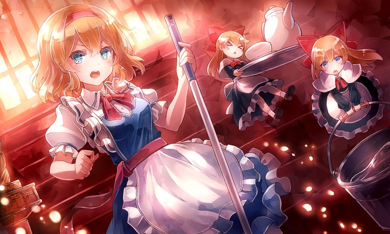 东方爱丽丝·玛格特罗依德上海玩偶1080P高清壁纸