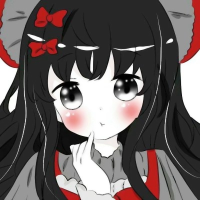 34张高清好看的黑化二次元女生头像合集