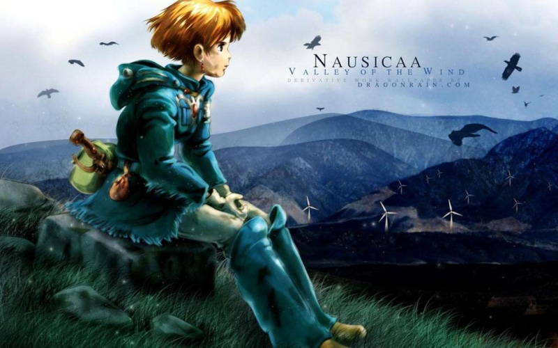 宫崎骏经典动画壁纸 风之谷娜乌西卡冒险奇幻高清图