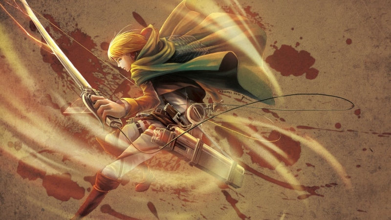 阿尔敏·阿诺德 进击的巨人 高清动漫壁纸