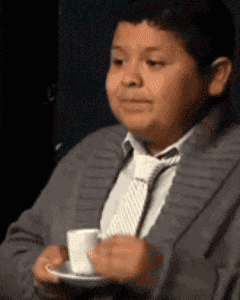 《摩登家庭》Manny喝咖啡表情包合集