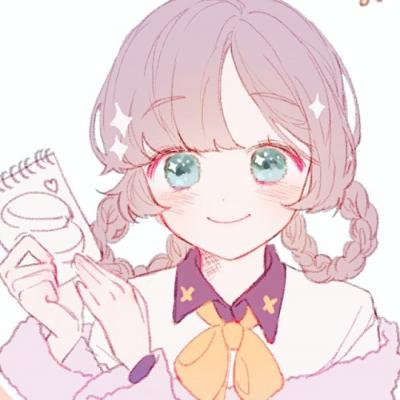 21张高清小清新动漫女生头像 适合当微信头像的气质款图包