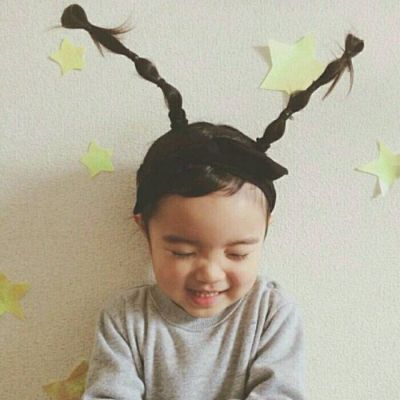 超萌小女孩QQ头像合集 26张高清呆萌女生小孩头像