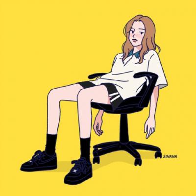 21张可爱好看的女生卡通头像 高清简约款合集