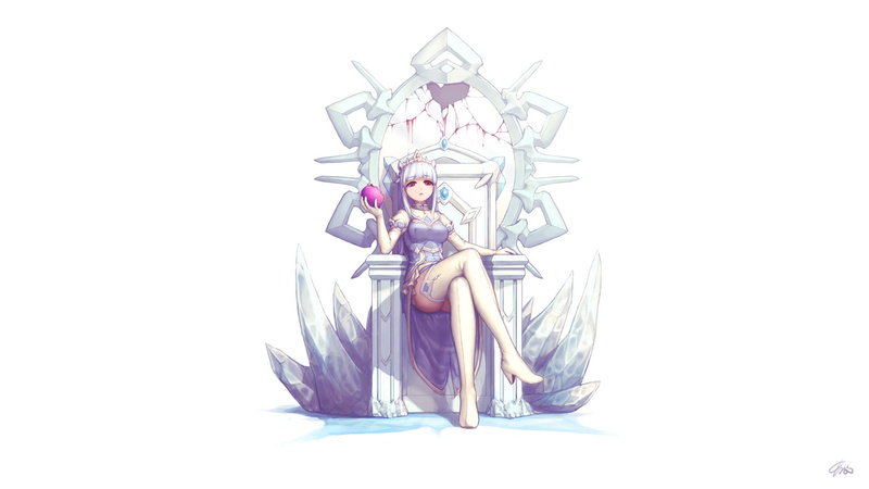 无人物 球形 原创角色 发色 室内 影棚拍摄 1080P 投掷动作 创意 抠图 动漫风格 银色 白色背景 女性高清壁纸