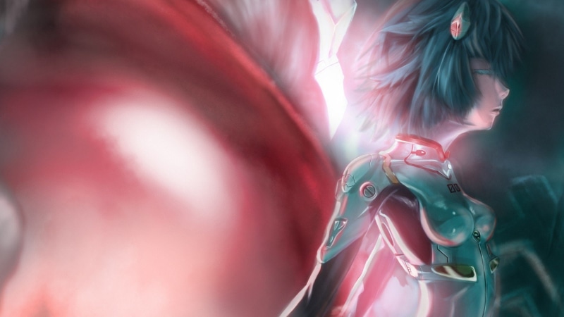 绫波丽高清壁纸 新世纪福音战士重制版