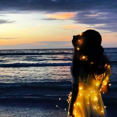 当下超火的女生时尚背影头像合集 19张高清图