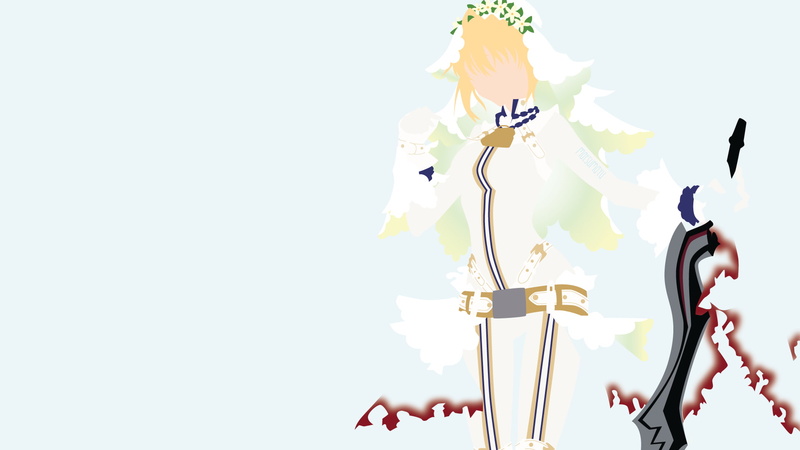 Fate/EXTRA CCC 尼禄花嫁1080P高清壁纸合集