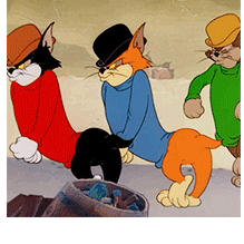 聊天斗图别愁！这套猫和老鼠动图表情包太好用了