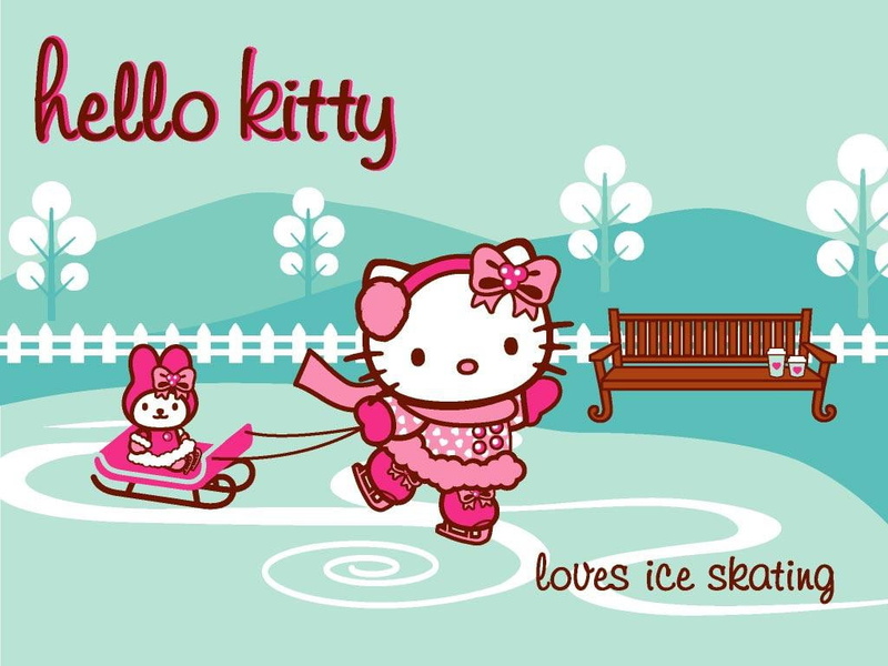 Hello Kitty粉色蝴蝶结裙壁纸合集，可爱值拉满